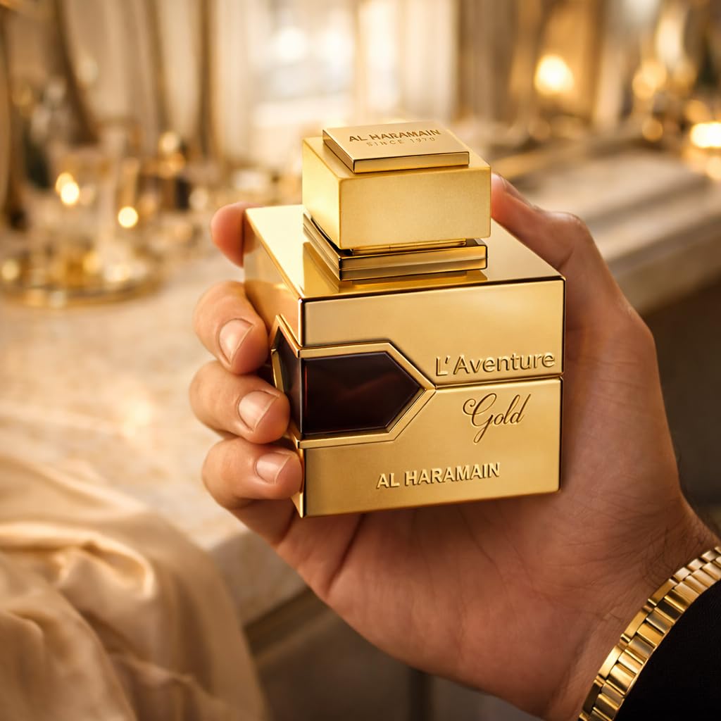 Amazon.com : Al Haramain L'Aventure Gold for Women Eau de Parfum