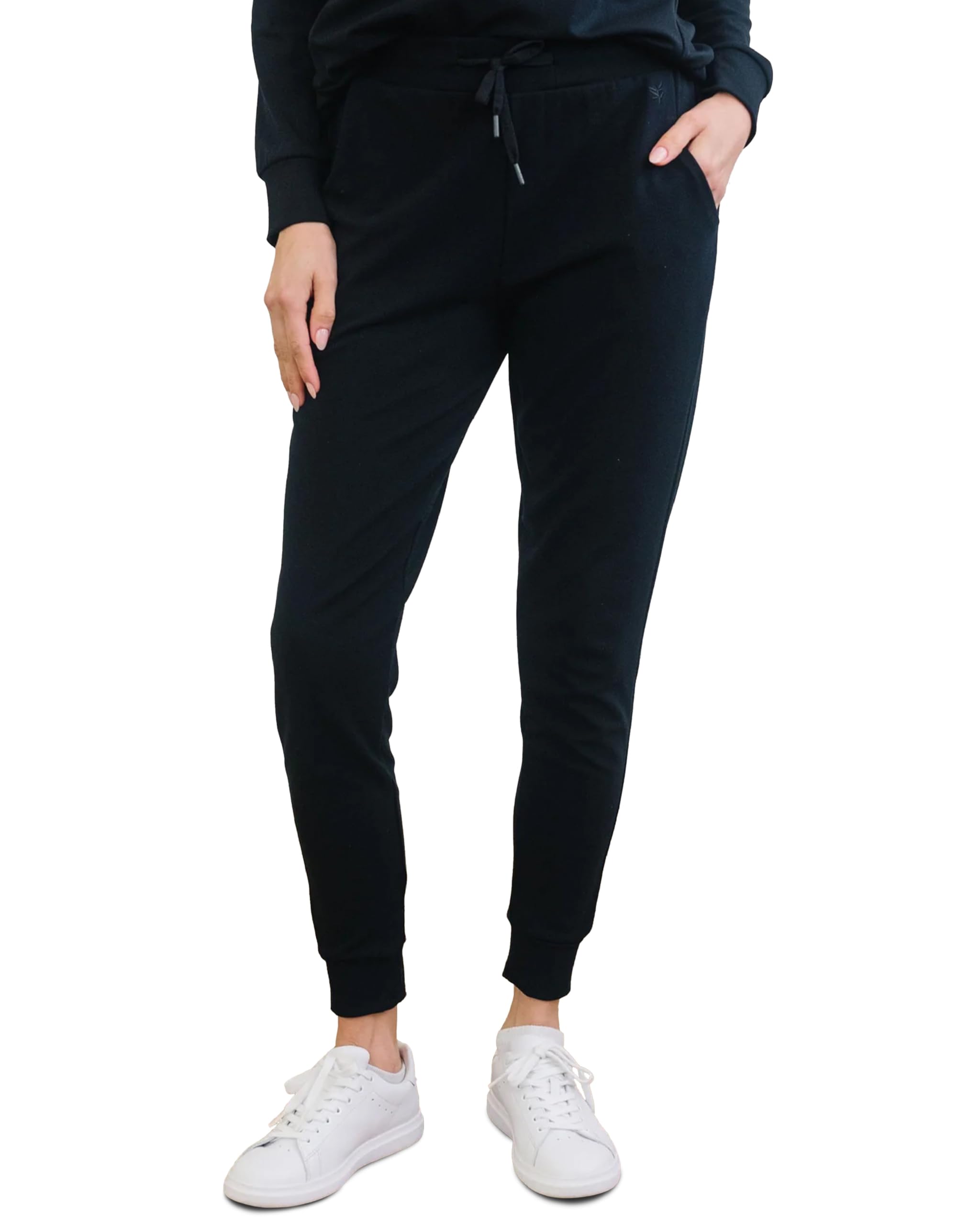 Cozy Earth Womens Jogger Pants - 62 Viscose from Bamboo Blend - Lightweight All-Season Comfort