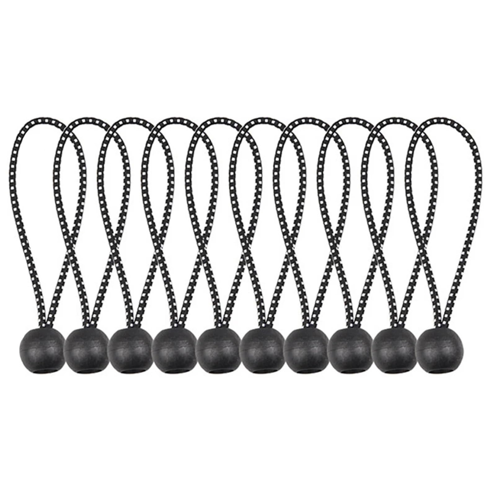 Ball Bungee Cord 40Pcs Canopy Tarp Tie Down Bungee Balls with Elastic String Multi-Function