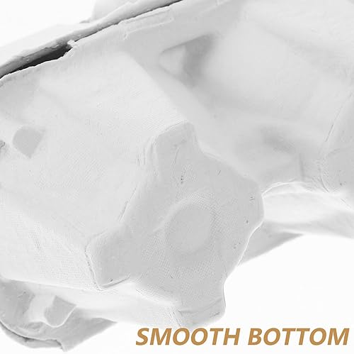 Miniatura 2 de 24 cartones de huevos  2 cajas en blanco para huevos, cestas reutilizables para almacenamiento en el patio trasero, papel de pulpa natural