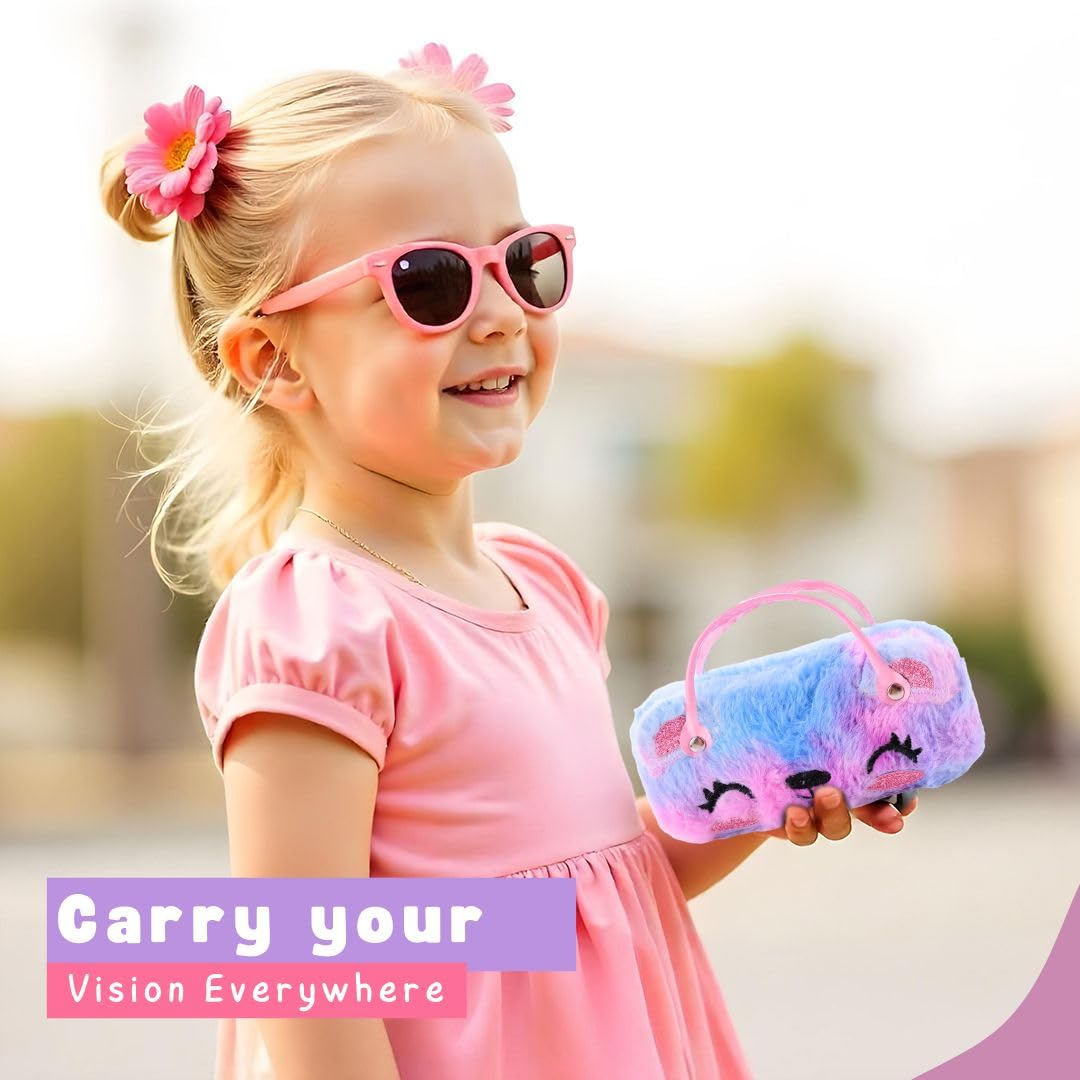 Tinker Squad Plush Specs Holder for Kids | Sunglasses Goggles Case Organizer Box for Travelling for Girls | Sunglass Spectacle Case Shades Holder Cover Spects Organizer Box | Mini Handbag for Girl - Image 7 thumbnail