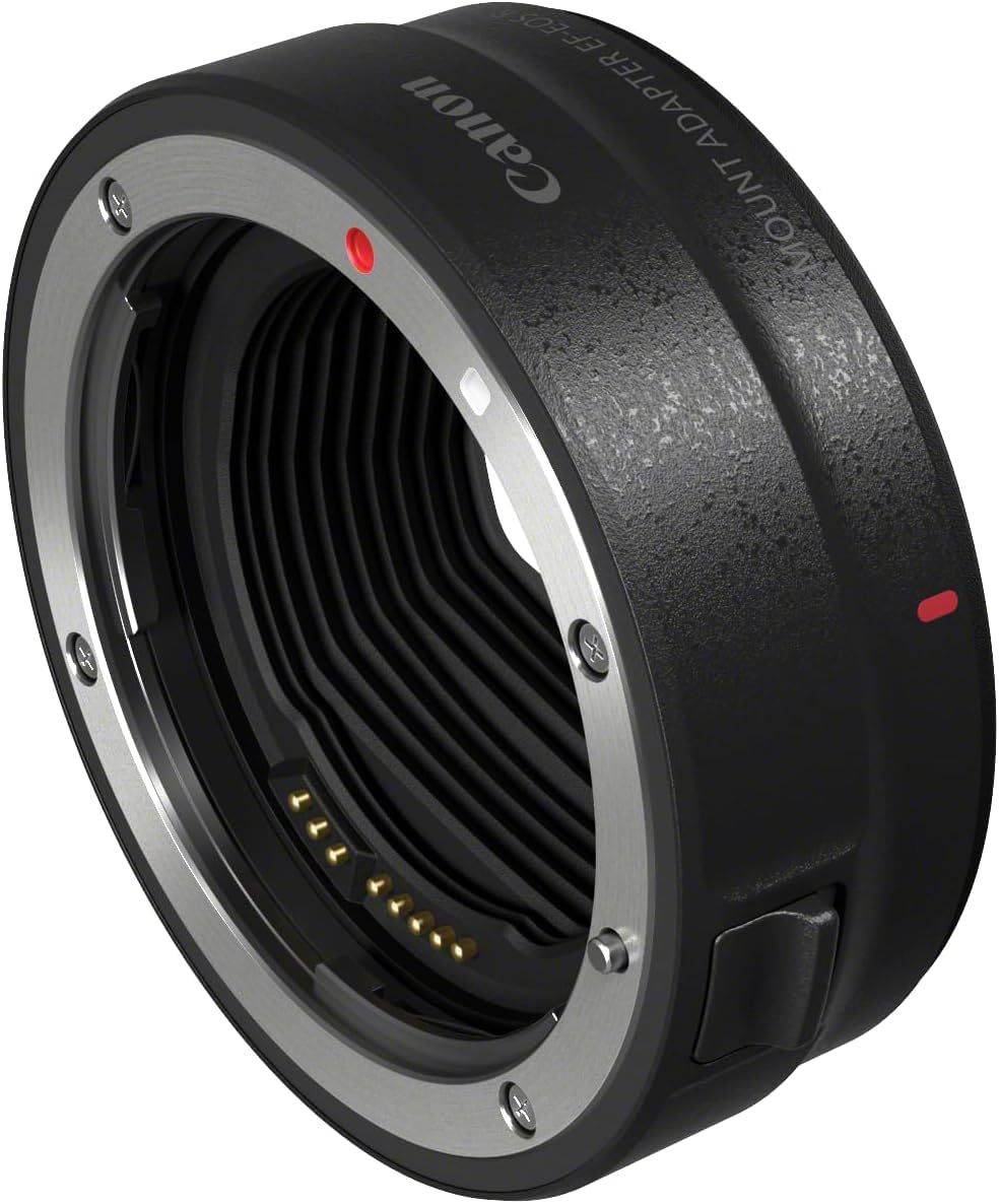 Canon EOS R7 Appareil Photo + Objectif RF-S 18-150 mm F3.5-6.3 is STM (Appareil Photo Hybride, Enregistrement vidéo 4K/30p, jusqu'à 15 IPS, WLAN) Noir & Bague d'adaptation EF - EOS R - Noir