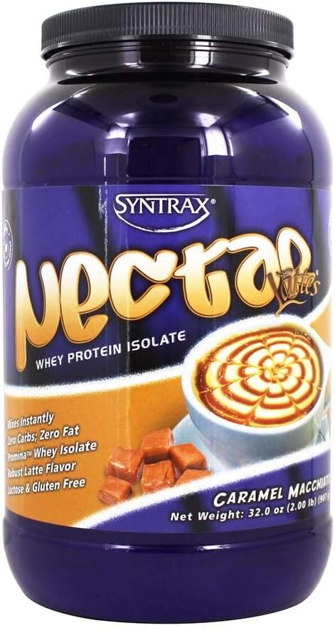 SYNTRAXNectar Whey Protein Isolate Caramel Macchiato 2 lbs