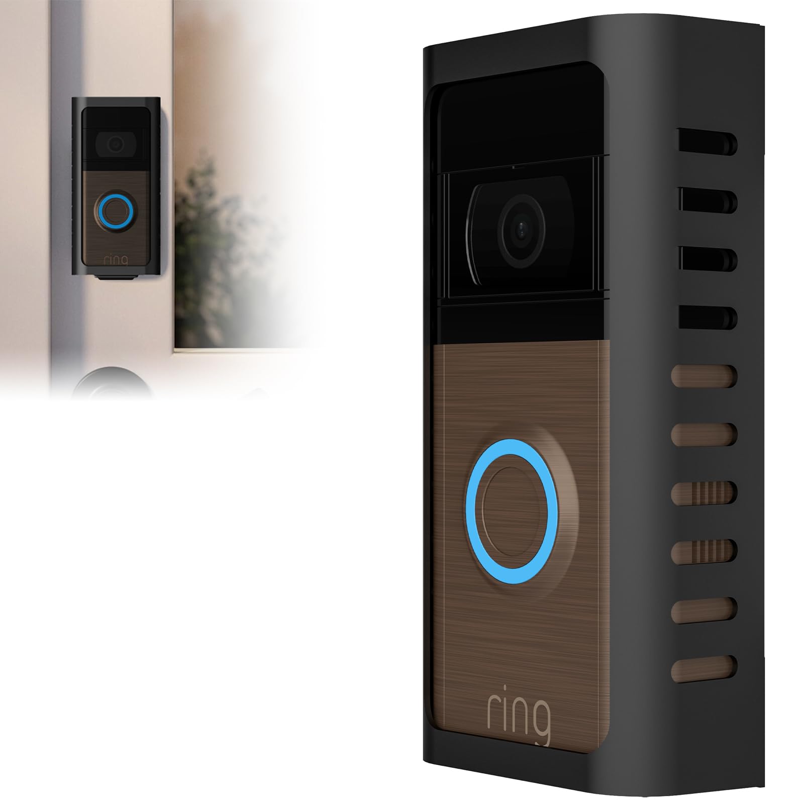 Amazon.com: ZOPPEN No Drill Ring Doorbell Mount for Ring Battery Amazon.com: ZOPPEN No Drill Ring Doorbell Mount for Ring Battery
