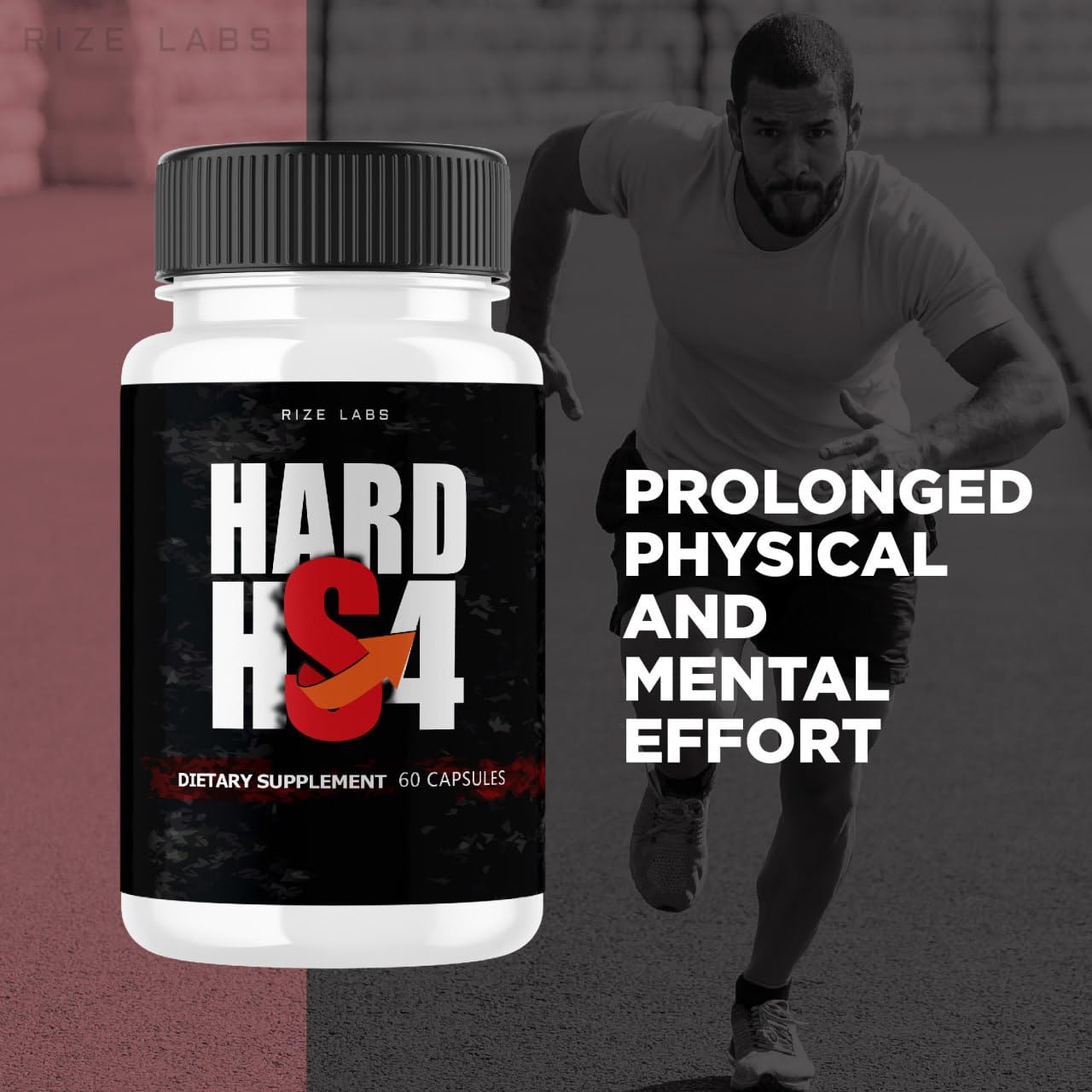 (5 Pack) Hard HS4 Capsules, Hard HS4 for Men's Health, Hard HS4 Extra Strength Pills, Hard HS4 Male Support for Overall Performance, Hard HS4 Maximum Formula Reviews, Pastillas (300 Capsules)