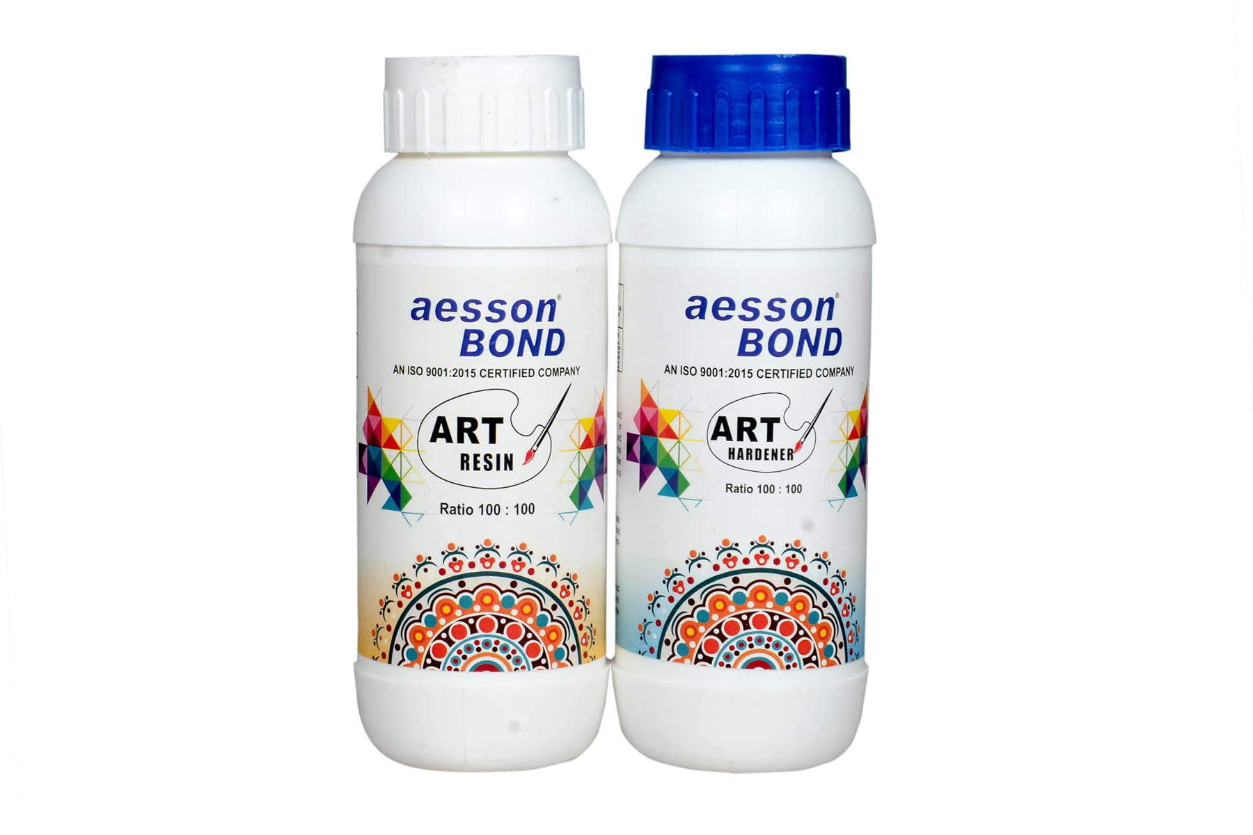 Aesson bond GEODE ART & MDF Primer Epoxy - resin and hardener - A Fine Tech product (800g)
