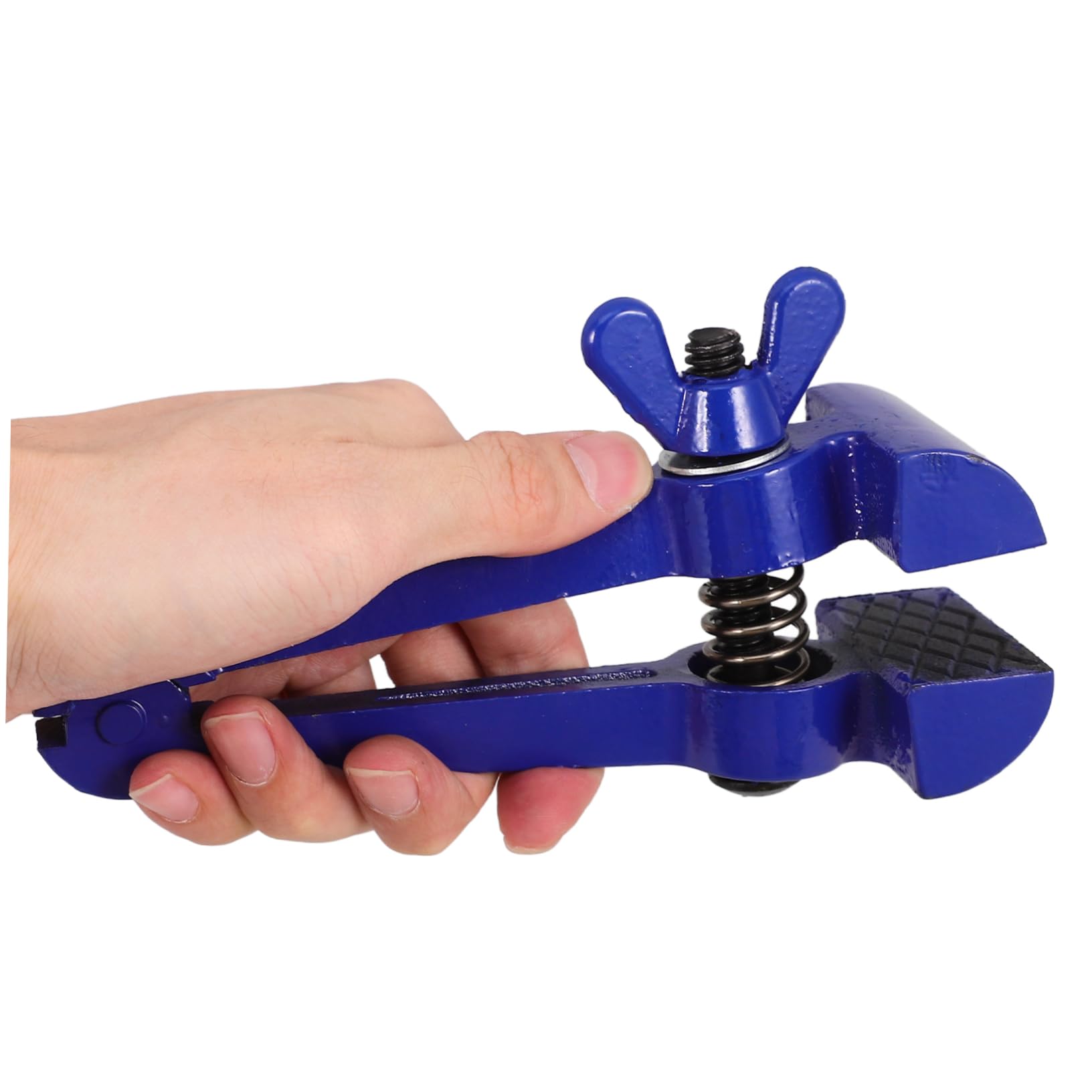 Pinza per Saldatura in Acciaio Sferoidale Presa Antiscivolo, Tenaglia Manuale Fissa da 50mm per Operazioni Facili e Precisione in Officina