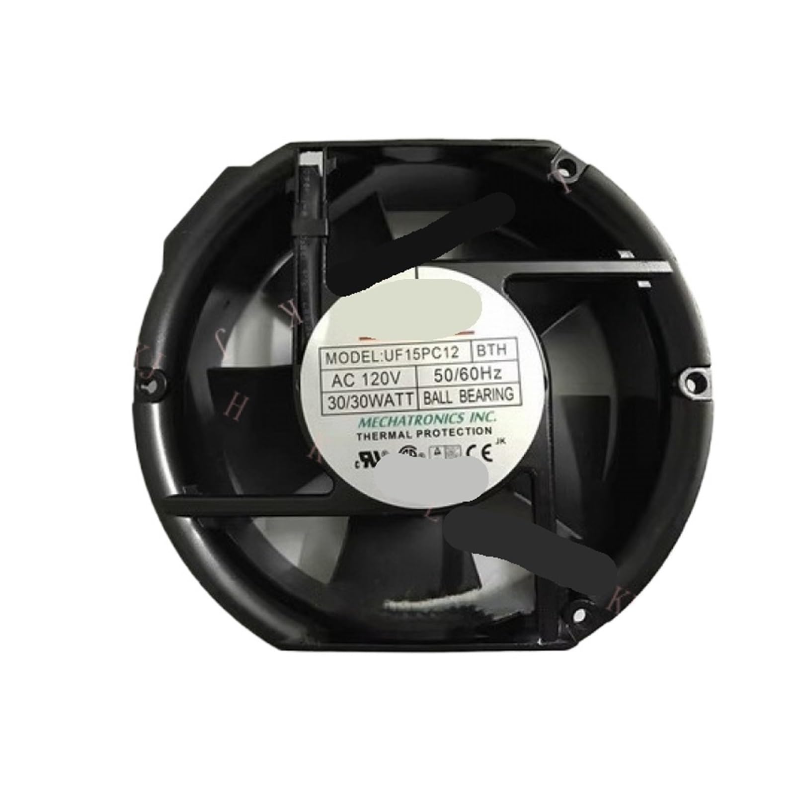 LWJYIPETZQ UF15PC12 AC120V 30W 15050 15CM Cooling fan