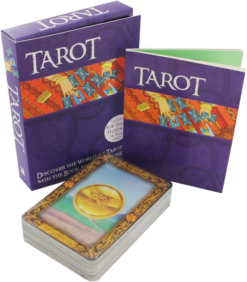 The Easy Tarot Kit: 64 Page Book and 78 Cards Deck