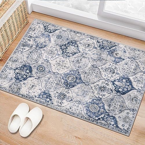 Amazon.com: Lahome Moroccan Trellis Washable Rug, 2x3 Kitchen Rugs for ...