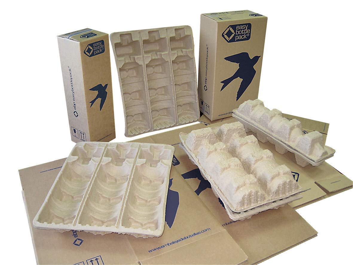 EMBALAJE EBP-EASYBOTTLEPACK 6 BOTELLAS (LOTES 16 UNIDADES) ENVÍO GRATIS A PENÍNSULA