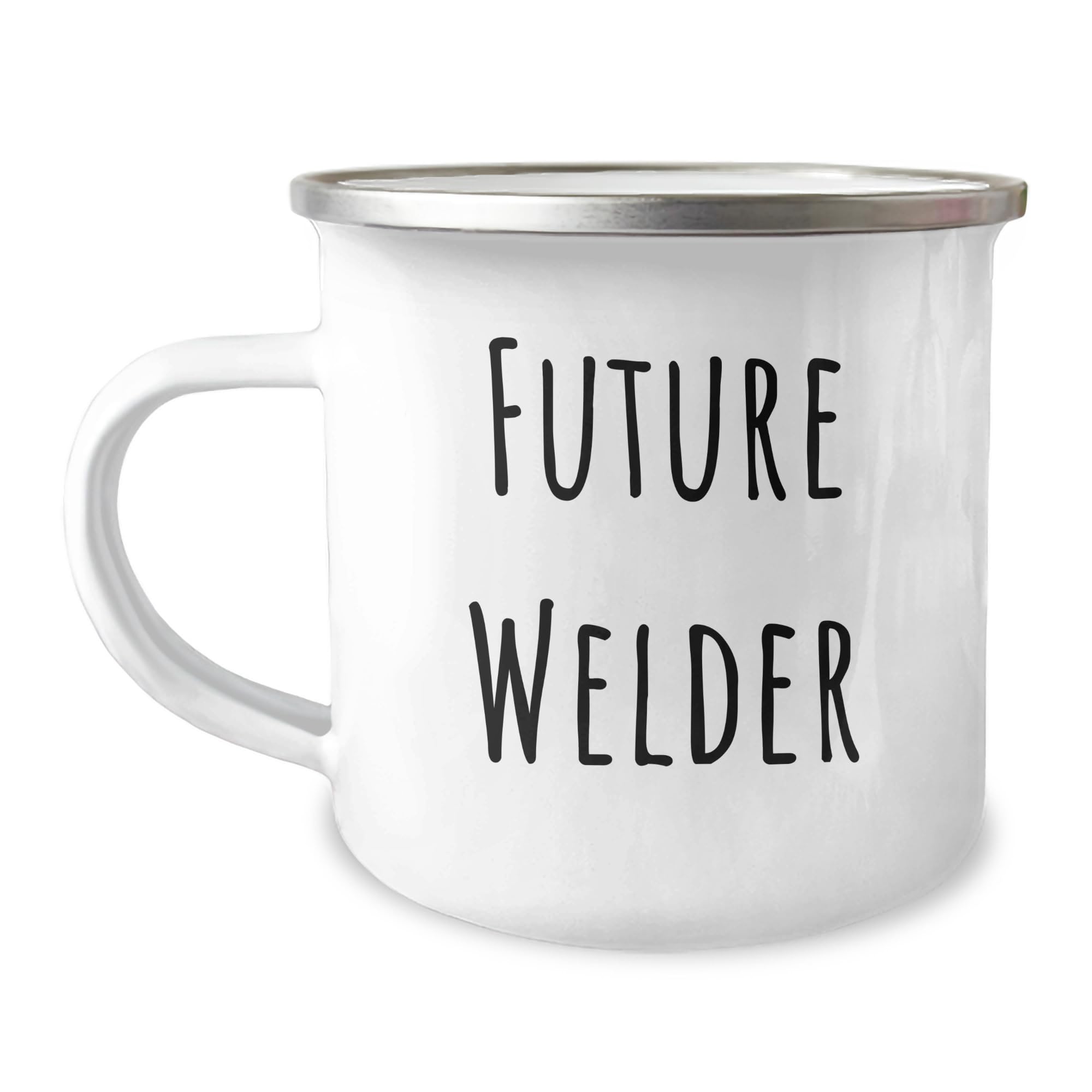 AddictiveDesignsCo Welder Gifts from Men to Future Welder, Funny Welder Camping Mug for Christmas