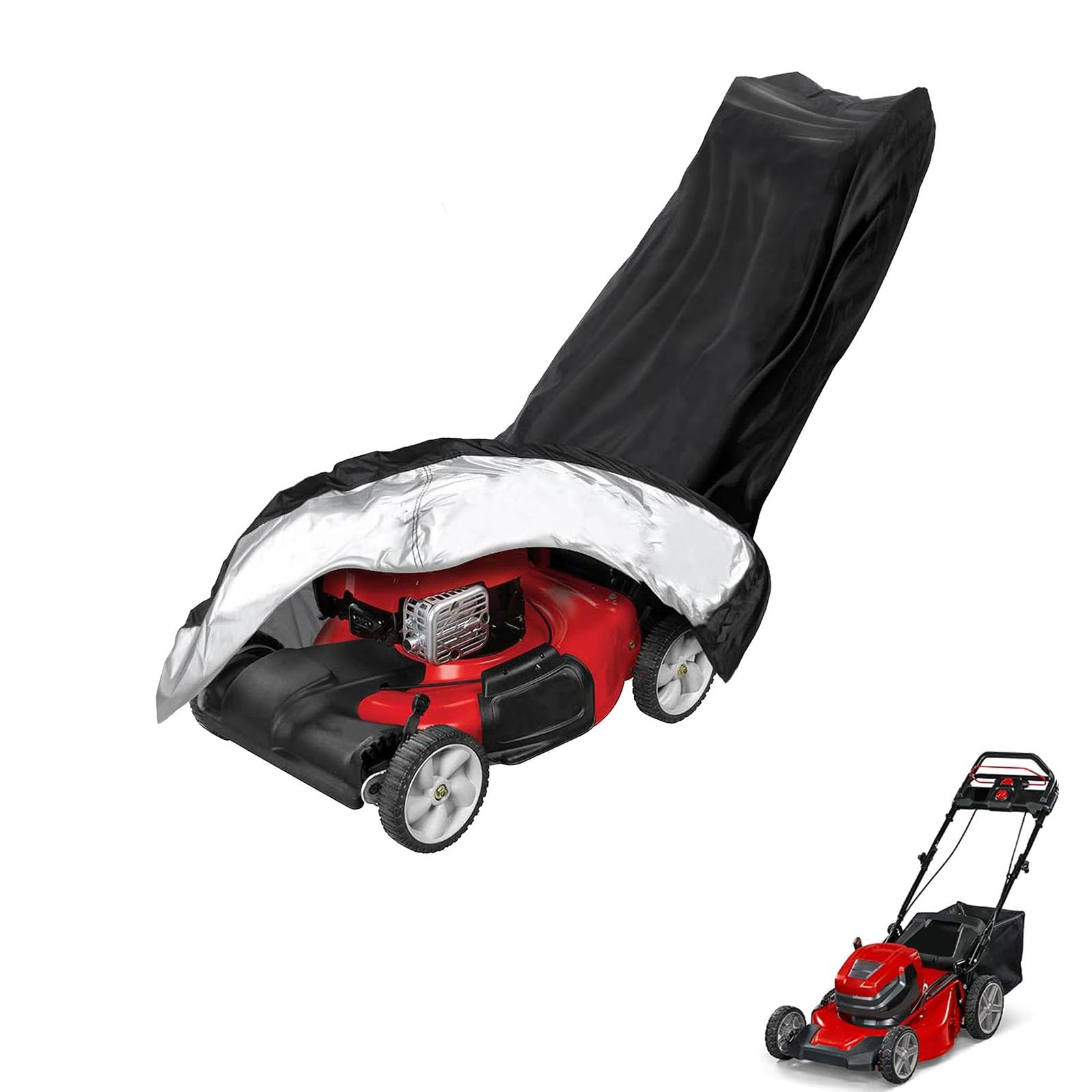 lawnmower cover Compatible with Snapper 2691528 ,waterproof and sun,suitable for indoor and outdoor use all year round, comes with a storage bag — image 1