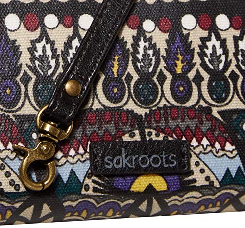 Image of Sakroots Smartphone Crossbody Purse - Women's Cellphone Bag & Wallet For Everyday - Convertible Wristlet With Zipper