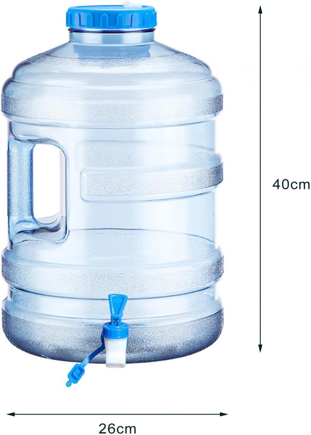 15L Water Container with Spigot Large Water Jug for Washing Hand BBQ Camping