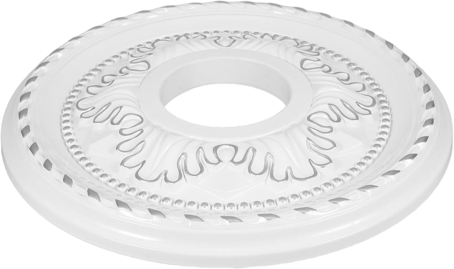 GLEAVI Ceiling Medallion Lighting Accessory Ceiling Light Plate for Easy Installation Versatile Round Design for Home and Office Decor Enhance Your Chandelier Fan