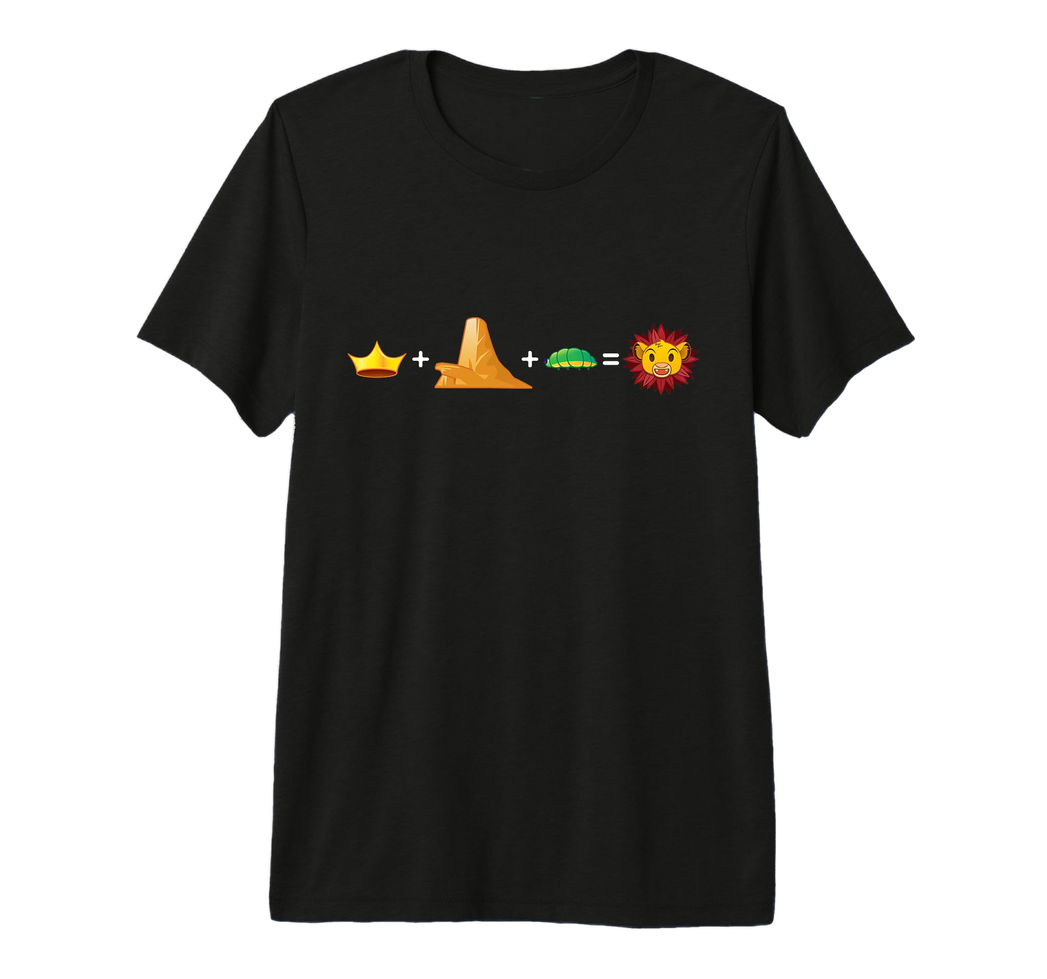 T-shirt Simba Disney Lion King vêtement graphique imprimé formule de code