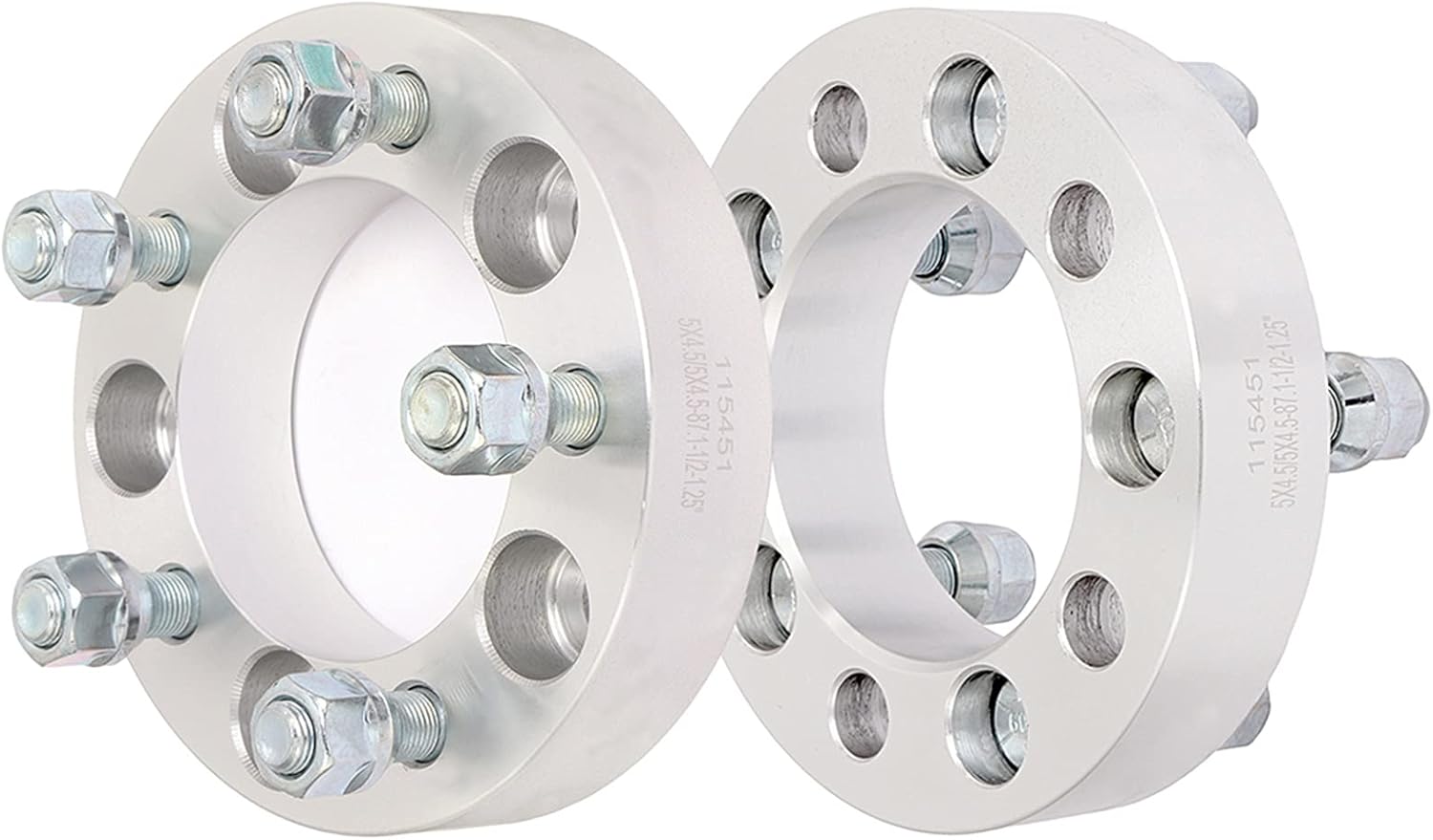 1.25" 5x4.5 Wheel Spacers Fits for Grand Cher-okee 1993-1998, for Liberty 2006-2012, 1/2 Thread Size 87.1mm Hub Bore Wheel Accessories Parts