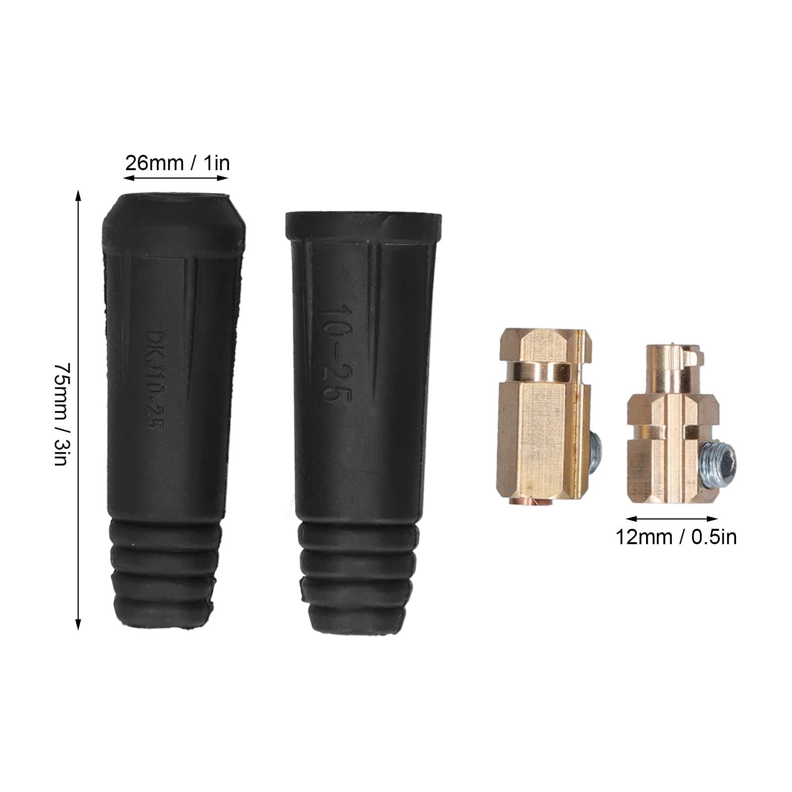 Welding Quick Coupler,Welding Quick Connector Pair,Welding Cable Coupling Connector,Welding Connector Plug,For 1025mm Cable connector,