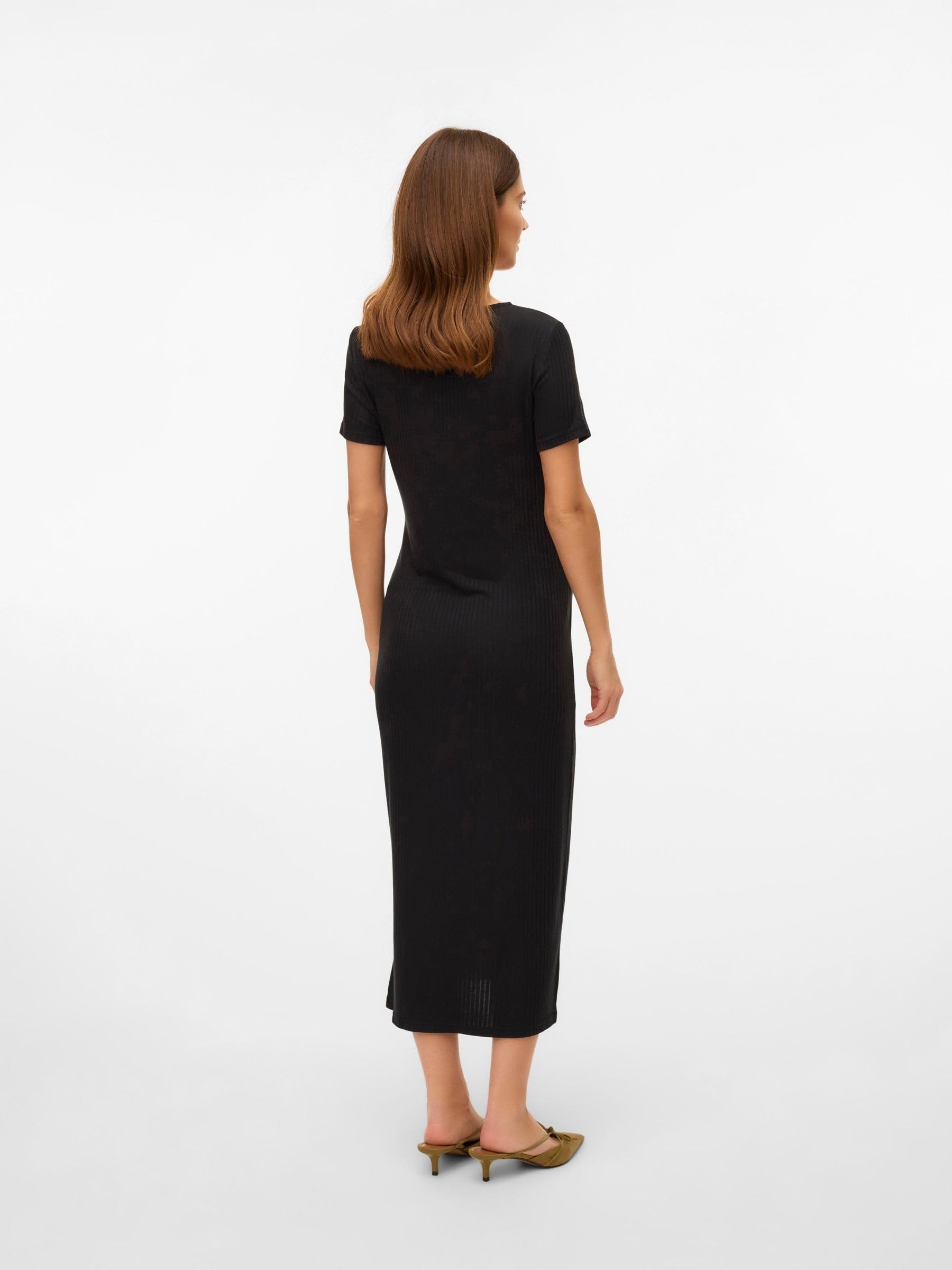 Mama.Licious Damen Mltrinity Tess Ss JRS Midi Dress 2f Noos Mltrinity Tess Ss JRS Midi Dress 2F Noos (1er Pack) | Dress