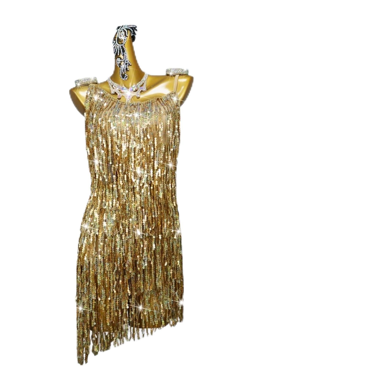 Latin Tanzkleid Tanzkleidung Latein Kleid Damen Kostüm Bühnenball Rock Outfits Tanzbekleidung Für Tanz