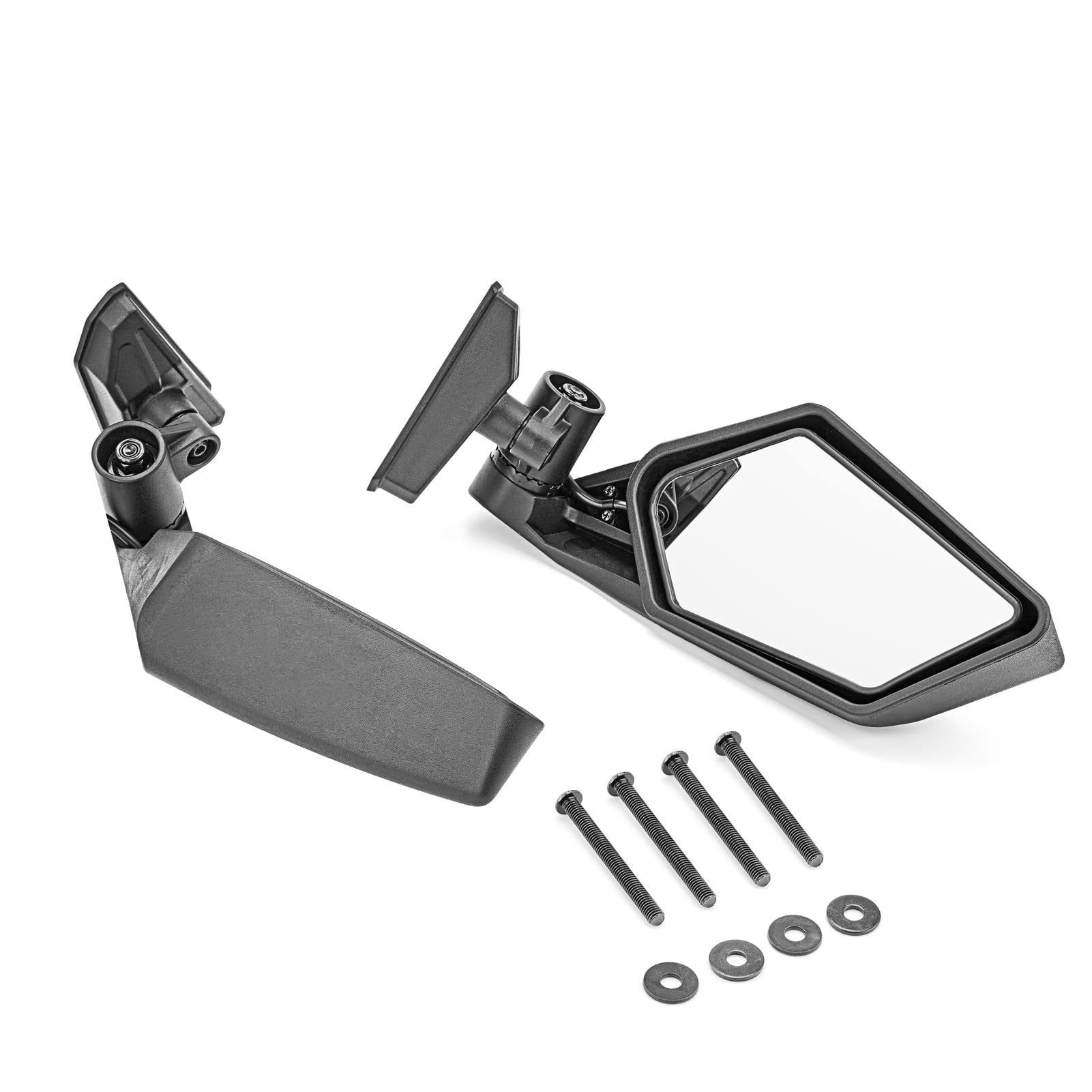 Mofun Maverick X3 Side Mirrors 360 Degree Adjustable Compatible with 2017-2022 Can Am Maverick X3 Max XRS XDS Turbo R RR