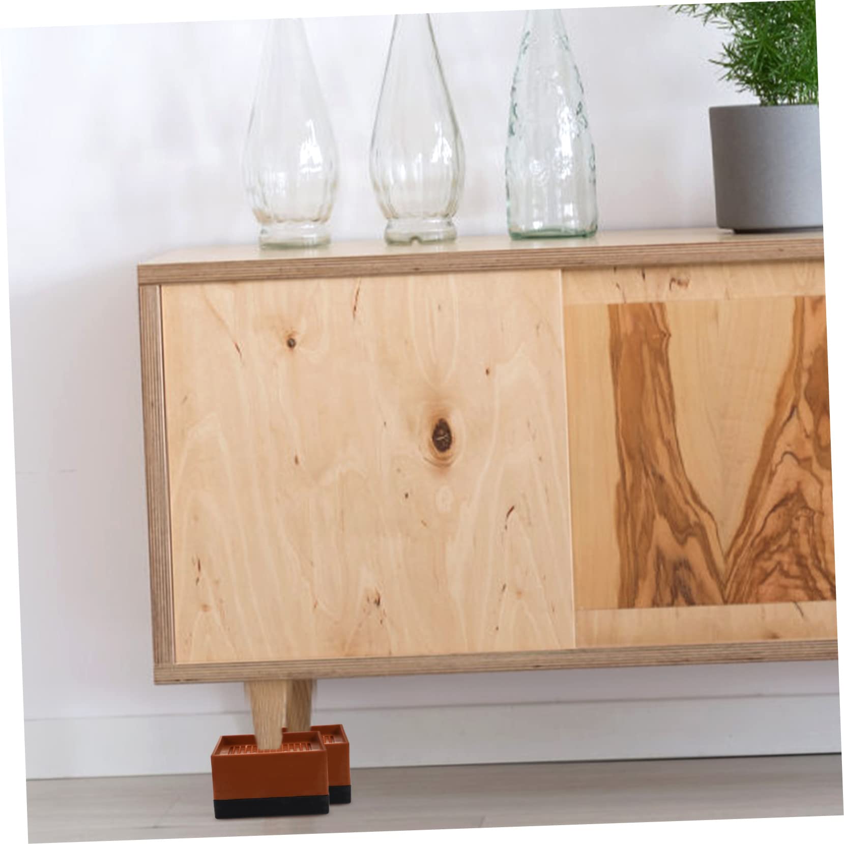 4piezas Elevadores De Cama Resistentes para Sillas Sofás y Escritorios Antideslizantes para Elevar Muebles El Hogar o Dormitorio