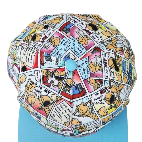 Bioworld Dog Man Comic Panels Youth Snapback Hat