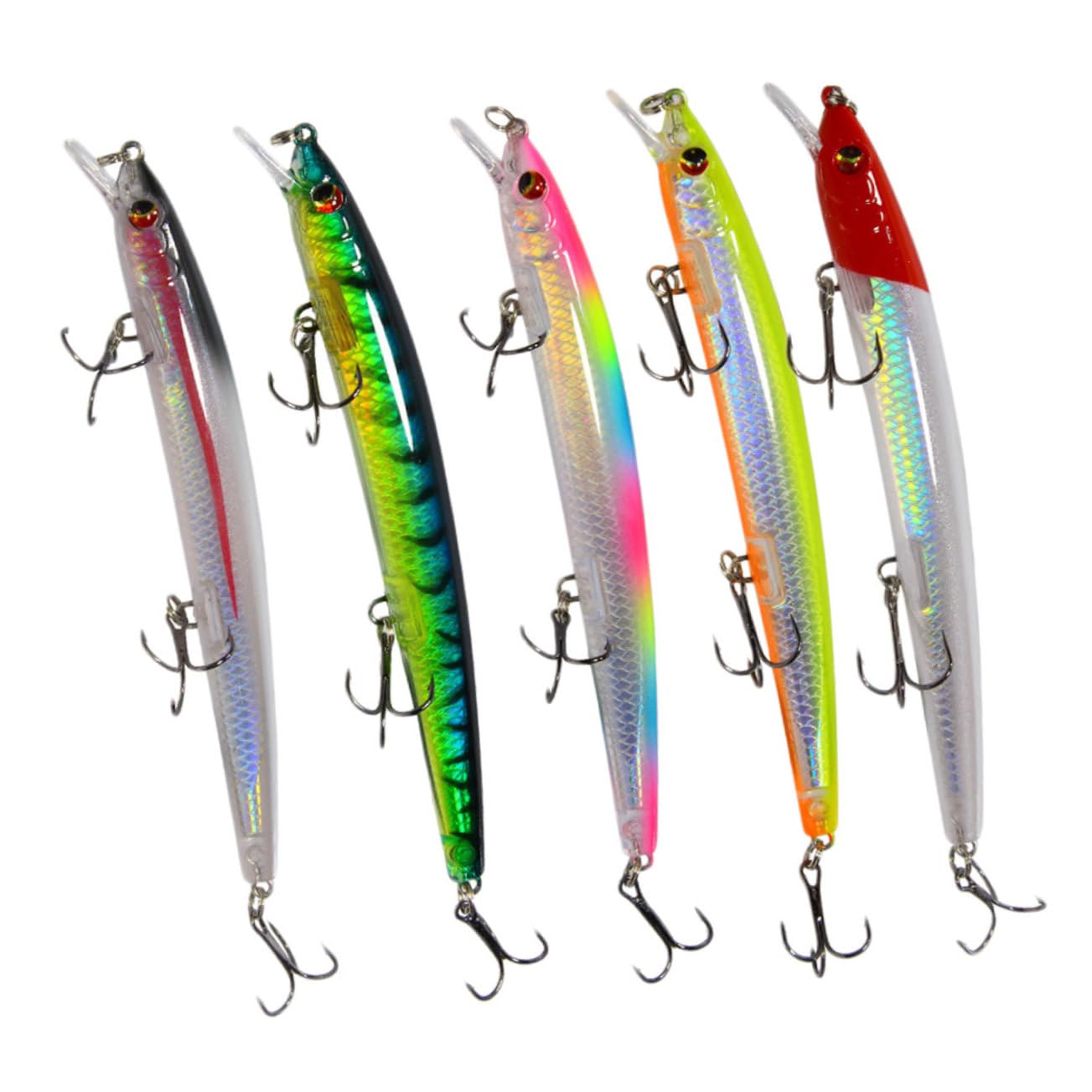 BESPORTBLE 10 Pièces Appâts De Pêche Leurre Appâts De Pêche Leurres Flottants Appâts De Poisson Accessoires De Pêche Engins De Pêche