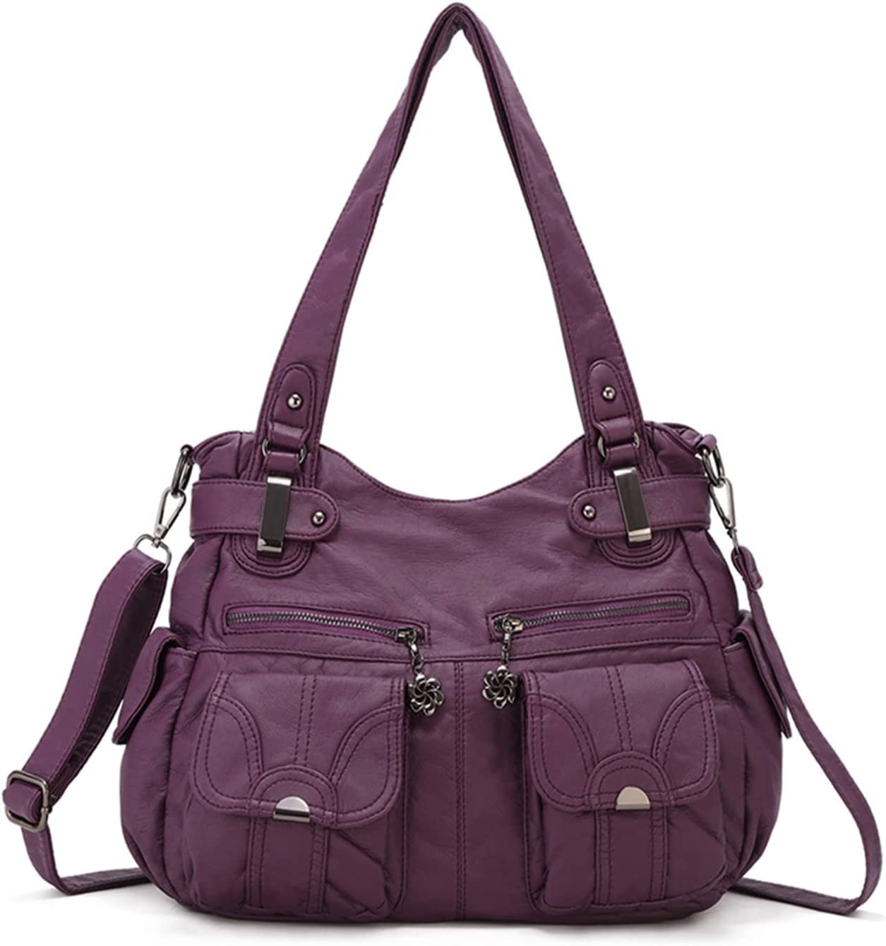 FANDARE Large Hobo Bags Women's Crossbody Shoulder Bag Vintage Satchel Purse