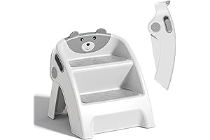 Toddlers' 2-Step Stool for Bathroom