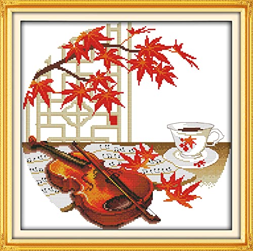 Peinture au Diamant 5D Adultes Kit Violon Strass Cristal Mosaïque 30x40cm