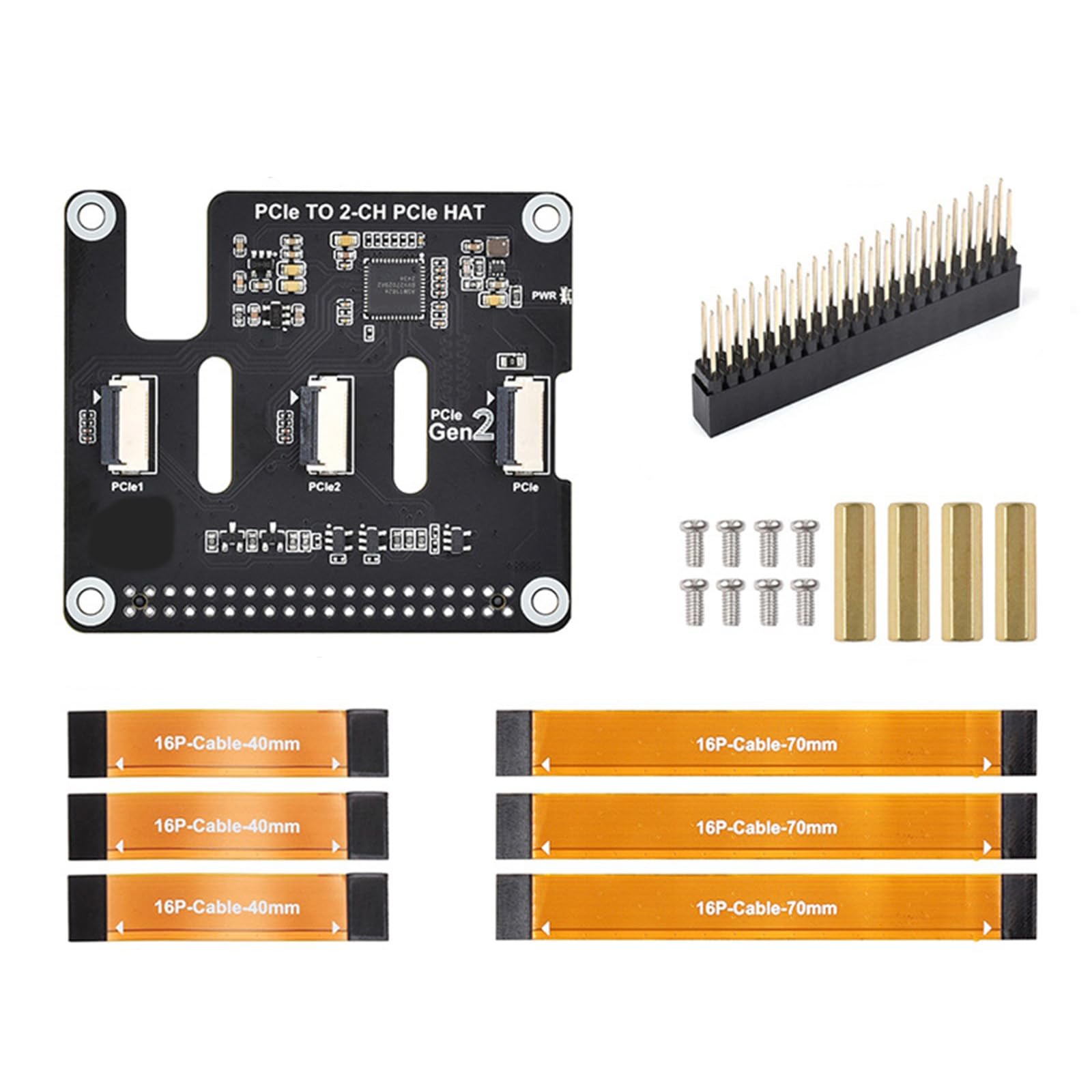 Tarjeta PCIe a 2 canales PCIe HAT de 16 pines para optimizar tu taller de programación 7