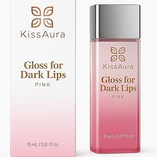 Brillo aclarador de labios para labios oscuro...