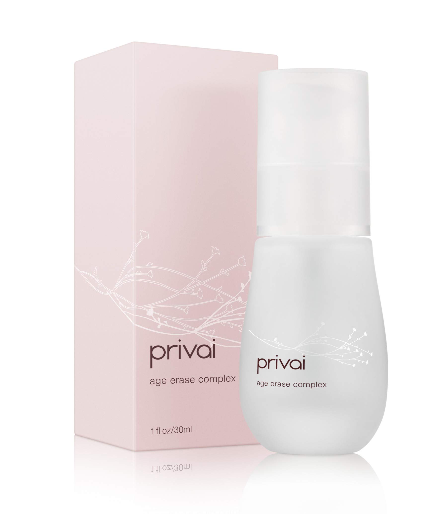 Privai Age Erase Complex, 1 fl oz, Anti aging lightweight serum, Glycolic Acid, Exfoliate Dead Skin Cells, Resurface uneven skin, Smooth, Brighten