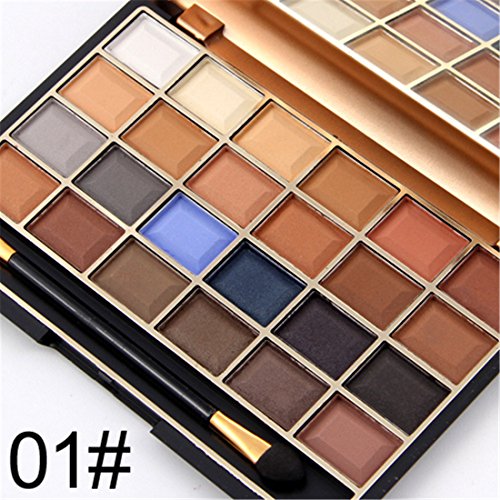 Pure Vie Professional 24 Colors Eyeshadow Palette Makeup Contouring Kit for Salon and Daily Use #1