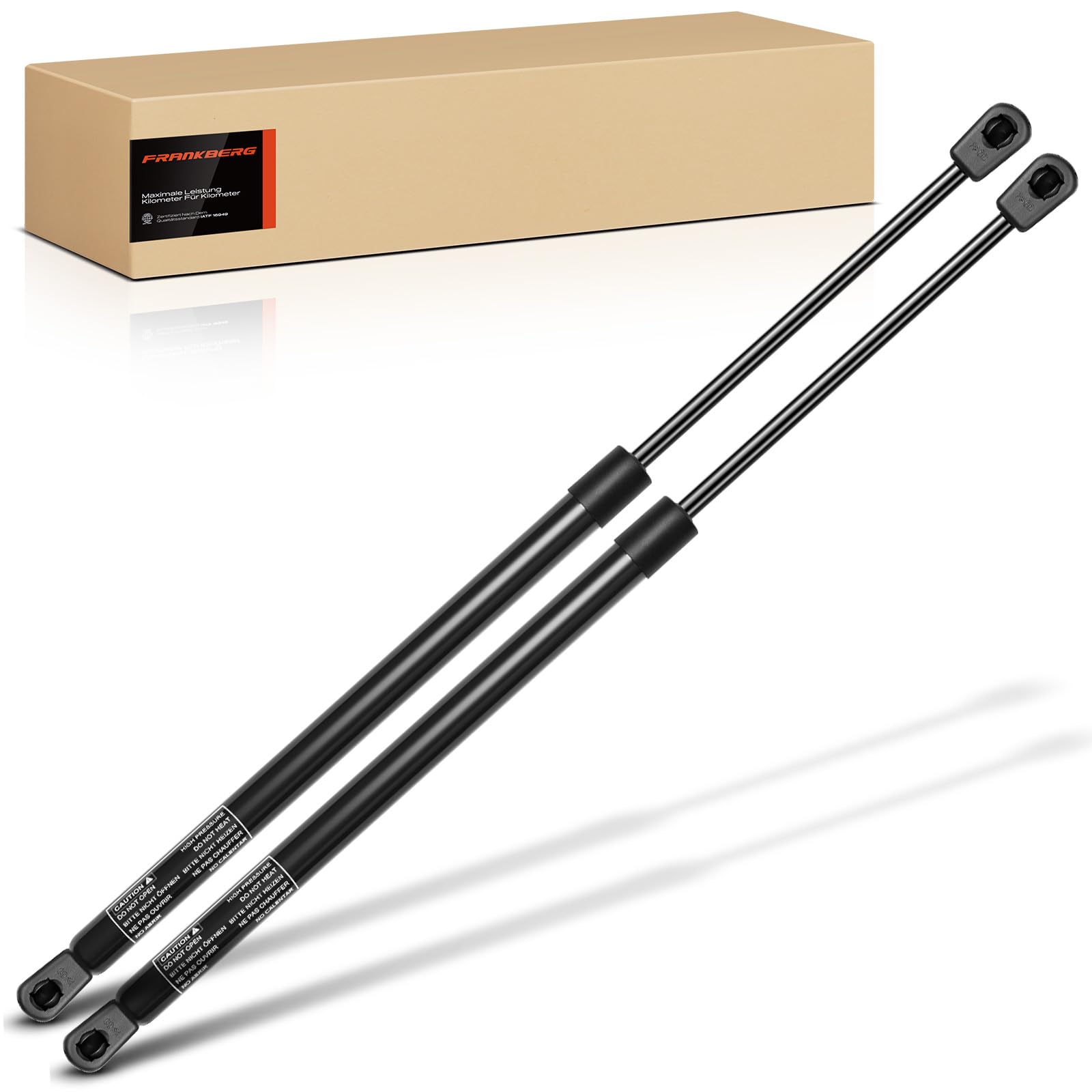 Frankberg 2x Ammortizzatore a molla a gas per portellone posteriore | 8J8827552; Compatibile con: TT 8J3