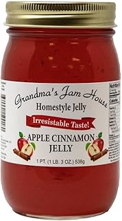 Homestyle Apple Cinnamon Jelly - One Pint - Grandma's Jam House