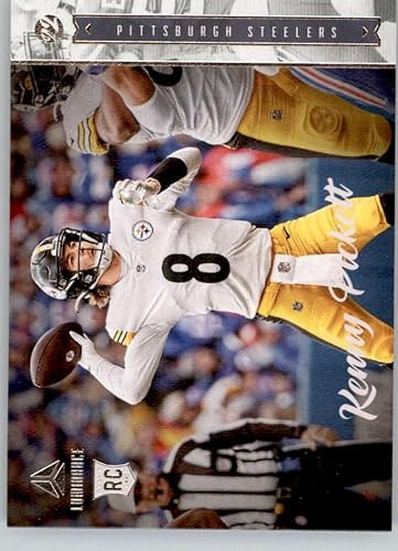 2022 Panini Chronicles Luminance Update Rookies #216 Kenny Pickett Pittsburgh Steelers RC Rookie Card Official NFL Football Card in Raw (NM or