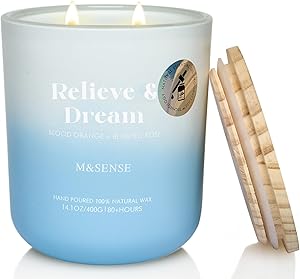 M&SENSE Swieca Pomaranczowa Roza 400g