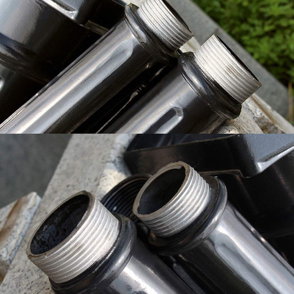 Lanterne d'extérieur vintage en fonte d'aluminium moulé sous pression - Lampe d'extérieur étanche pour cour, allée, terrasse, patio