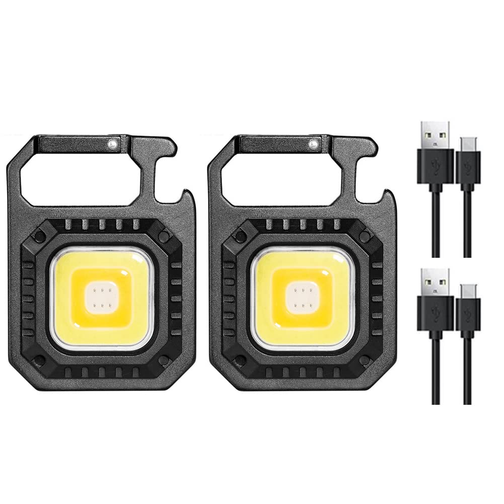 WUBEN G2 LED Mini Torcia 500 Lumen Portachiavi Luce Ricaricabile Portatile 192271987774