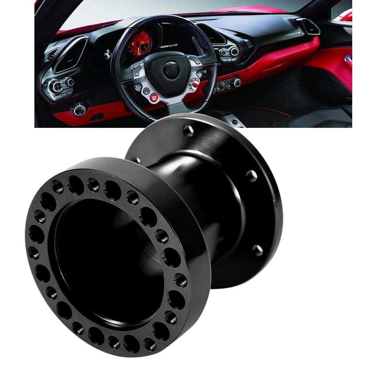 Distanziale Per Mozzo Volante Per Auto, Kit Adattatore Universale Per Mozzo Volante in Alluminio, Booster