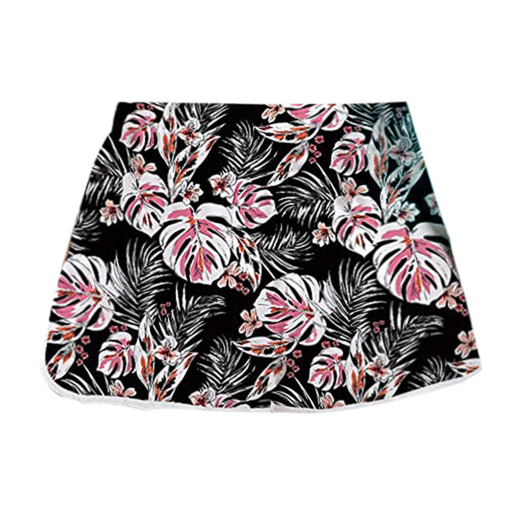 Bikini da Donna novità String Pattern Stretch Quick Swimsuit Short Board Women Dry 's Set, Celeste, L