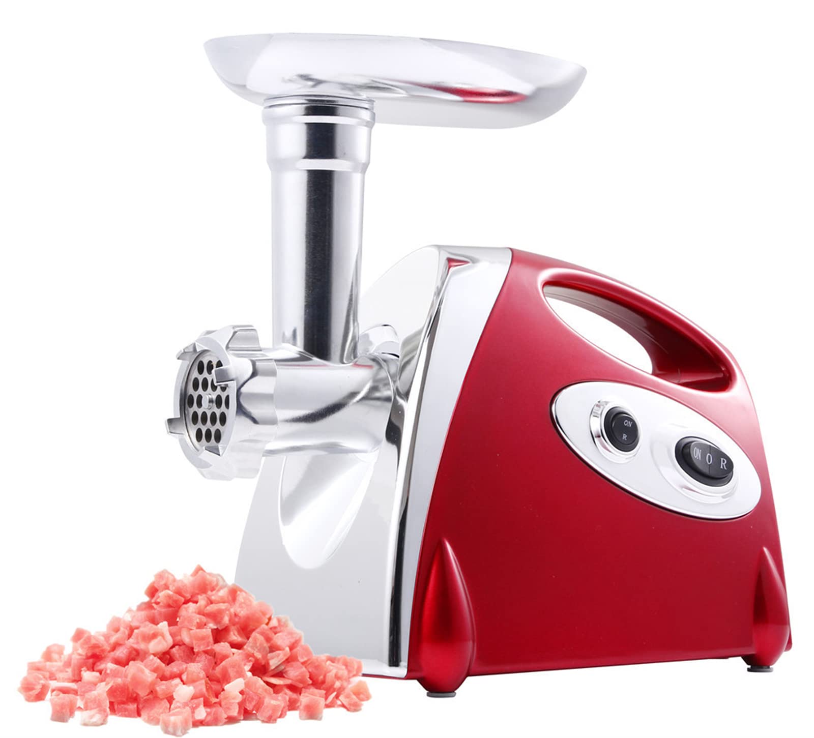 CHILYS Electric Meat Mincer Grinder and Sausage Maker,Electric Meat Grinder and Duty Household Sausage Maker Meats Mincer Food Grinding Mincing Machine