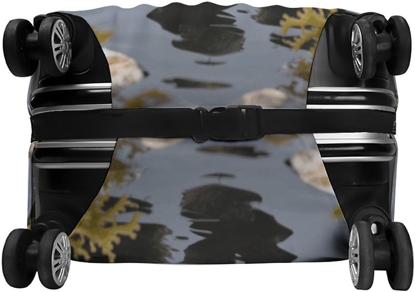 Luggage Cover for Suitcase 19-32 Inch Sea Otter Tool Using Travel Suitcase Protector Vibrant Anti-Scratch Washable Luggage Sleeve with Funny Design, L image 5