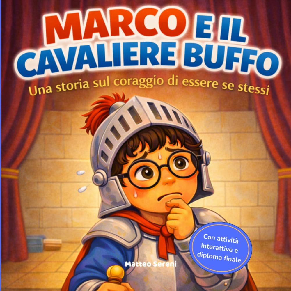 Marco e il cavaliere buffo: Libro per bambini sull’autostima, il coraggio di sbagliare e la fiducia in sé (Piccoli Coraggiosi)