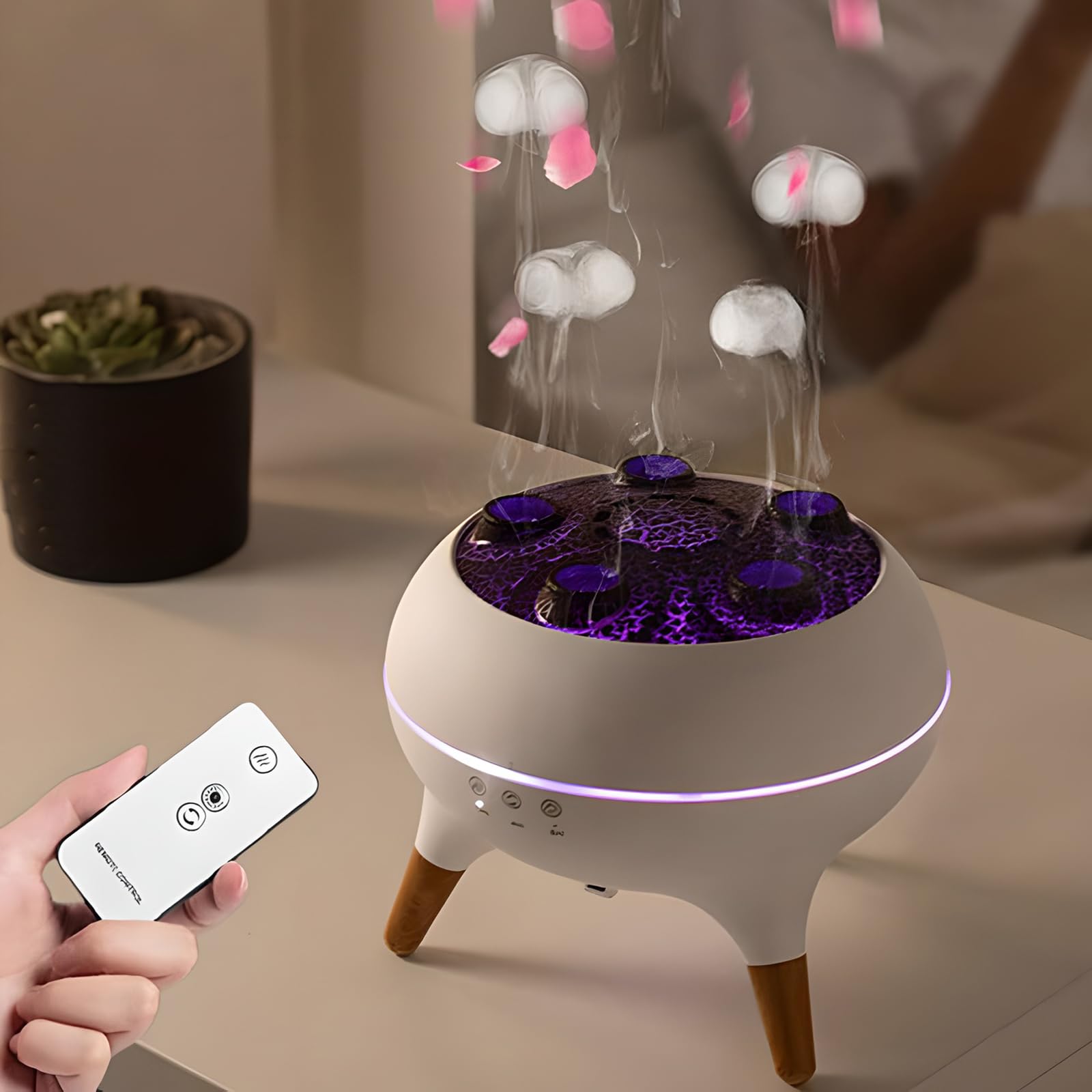 Diffuseur d'huiles essentielles silencieux pour purifier l'air de la maison
