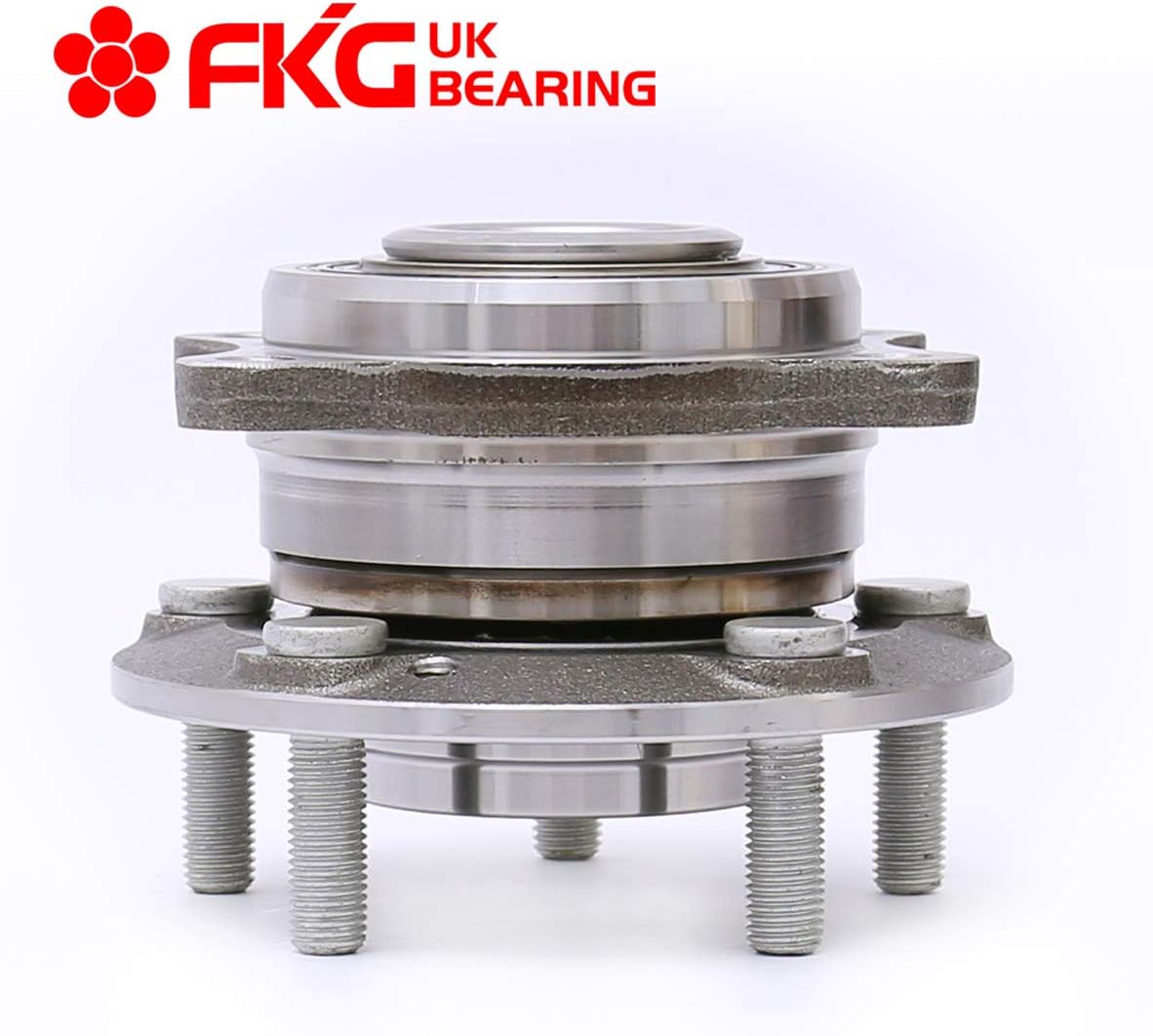 FKG 513256 Rear Wheel Bearing Hub Assembly for 2007-2011 Hyundai Santa Fe (AWD), 2007-2011 Hyundai Veracruz (AWD), 5 Lugs Set of 2