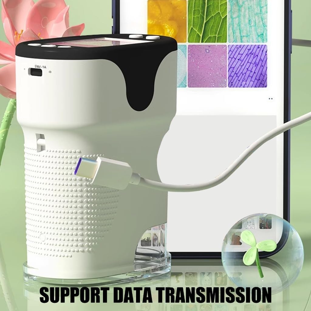 Handheld Microscope with Ample Storage High Resolution for Photos